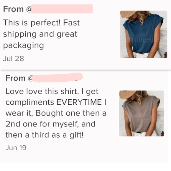 Mocha Brown Crew Neck Muscle Tee Top Shirt Cap Sleeve, Round Neck - Picture 9 of 11